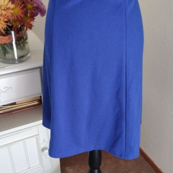 AB Studio Blue Knit Dress - Picture 3 of 12